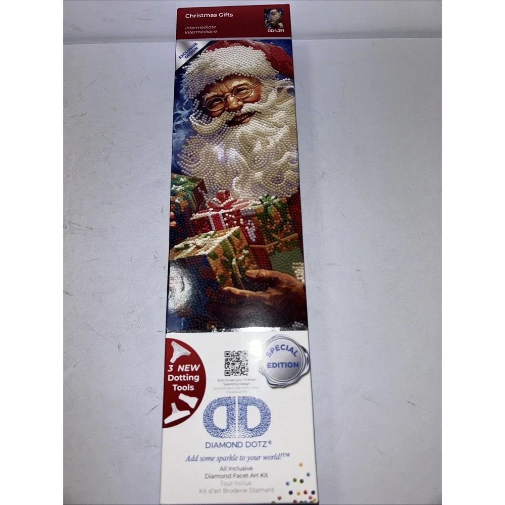 Diamond Dotz - Christmas Gifts - 13 X 18 Santa Claus - Special Edition 5977 dotz